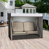 2-3 Seater Swing Cover Garden Hammock Canopy Chair Seat Cover Waterproof Outdoor