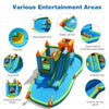 Inflatable Water Slide Kids Jumping Bounce House Splash Water Pool w/ Blower