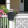 Post Box Parcel Box Combo | Lockable | Outdoor Letter & Package Storage