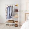 Heavy Duty Metal Clothes Rail Storage Garment Shelf Hanging Display Stand Rack