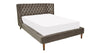 DFS Cavendish II Grey Velvet Super King Bedframe RRP £949