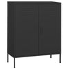 Chaduof Storage Cabinet Anthracite 80x35x101.5 Steel,Storage C7J0