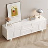 160cm TV cabinet, compatible with 65 inch TVs, with storage function
