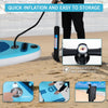 Large 11FT Stand Up Paddle Board Inflatable SUP Surfboard Kayak Seat Pump Paddle