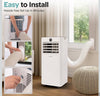 SereneLife Portable Air Conditioner 7000 BTU 4-in-1 with Heat & Dehumidifier🚚✅