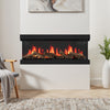 Electric Fireplace Panoramic Media Fire 40-80in Insert LED Fireplace Decorations