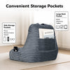 Lavio Backrest Reading Pillow Lumbar Support Arm Seat Cushion Machine Washable