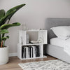 Modern Side Sofa Couch Small End Table Rustic Coffee Narrow Slim Furniture Unit