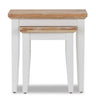 Nest of 2 Tables Set of Sofa Coffee Side Tables Wooden Lamp Stand Florence Furni