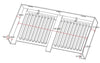 Radiator Cover Cabinet Modern MDF Wood Grey White Anthracite Small Medium Large