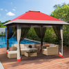 4x4M Pop Up Garden Gazebo Outdoor Party Tent Canopy With Sides Heavy Duty