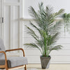Tall 5FT 150cm Large Palm Tree Artificial Fake Plant Realistic Green Tree Garden