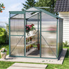 6~42Pcs Clear 4mm Polycarbonate Sheets Twinwall Panel Greenhouse Shed Roof Sheet