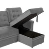 3 Seater Sofa Bed Corner Couch Sectional Settee Sleep Reversible Storage Chaise