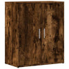 Smoked Oak Engineered Wood Sideboard - Modern Storage Cupboard/Highboard G6B8
