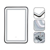 Illuminated Bathroom Mirror with LED Lights Demister Touch Sensor WallMounted Uk
