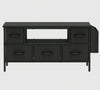 VASAGLE TV Stand Cabinet Storage Table TV Console Unit with Shelves Living Room