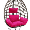 Egg-Shaped Hanging Chair Cushion Seat Garden Patio Swing Hammock Seat Chair Pad