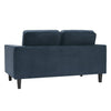 Dusk Soho Dark Blue Matte Velvet 2 Seater Sofa RRP £999