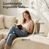 Boneless Couch Compressed Boneless Sofa L-Shap Modular Sectional w/ Left Chaise