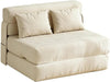 4-in-1 Folding Sofa Bed Convertible Lazy Floor Couch Futon Mattress Single Guest