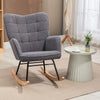 Nursing Rocking Chair Nursery Glider Rocker Armchair for Living Room Refurbished
