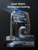 DREO 7500 BTU Portable Air Conditioner, 3-in-1 Cool/Fan/Dry Quiet AC Unit for Be