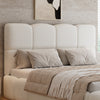 Upholstered Hydraulic Storage Bed Double 4ft6 with Velvet Headboard 135x190 cm