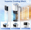 Portable Air Conditioner - 90° Oscillating Tower Fan with Remote 16" Evaporative