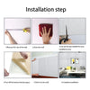 20Pcs 3D Tile Wallpaper Brick Wall Sticker Self-adhesive Waterproof Foam Panel
