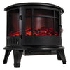 Electric Fireplace Log Burning Flame Effect Stove Fire Heater Thermal Wood 1800W