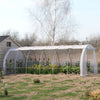 6 x 3 x 2 m Polytunnel Greenhouse Pollytunnel Tent Steel Frame Garden Hoop House