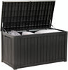 Large Garden Storage Box 680L - Weather Resistant Storage Chest with Pad Lock