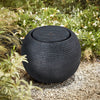 Garden Fountain Water Feature LED Lights Indoor Outdoor Polyresin Statues Decor