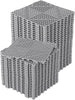 50 Pack 12"x12" Interlocking Drainage Floor Mats Tiles DIY Non-Slip Multi-Use