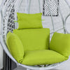 Swing Cushion,Hanging Egg Rattan Hammock Pad,with Pillow