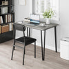 Dining Table Set with 2/4 Chairs, Modern Design for Kitchen, Home, Patio, Garden