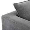 Dusk Boston Grey Velvet Small Right Hand L-Shape Sofa RRP £1929