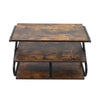3 Tiers Metal Frame Shoe Rack Storage Organizer Wooden Footwear Stand Shelves UK
