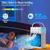 XTTANK 1200ml Portable Air Conditioner with Remote Control, 5-in-1 Mini White