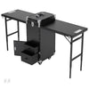 3 in 1 Makeup Trolley Case Mobile Beauty Vanity Hairdressing Case with Drawer
