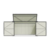 Metal DOUBLE/TRIPLE Wheelie Bin Storage Store Cover Garden Rubbish Dustbin Shed