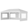 3 x 6m Heavy Duty Gazebo Marquee Party Tent with Storage Bag Grey