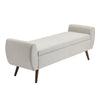 Upholstered Bed End Bench Ottoman Storage Benches Foot Stool Hallway Window Seat
