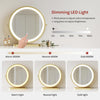 Dressing Table With 3 Drawers Mirror Stool Set Makeup Desk Vanity Table Bedroom