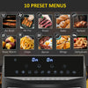 8L Dual Zone Air Fryer w/ 10 in 1 Function Sync Cook & Sync Timer Refurbished