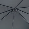 Azuma 3x3m Grey Gazebo Waterproof Garden Party Tent w/ Sides SALE