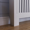 Arlington Radiator Cover White Traditional Modern Cabinet Wood Grill Furniture