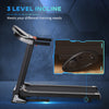 Folding 12km/h Electric Treadmill Running Machine w/ Incline LED Display