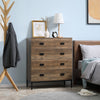 Chest of Drawers 4-Drawer Dresser Storage Cabinet W/ Handles Bedroom Living Room